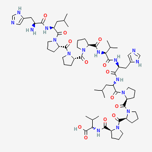 H-His-Leu-Pro-Pro-Pro-Val-His-Leu-Pro-Pro-Pro-Val-OH