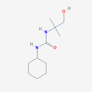 N-cyclohexyl-N'-(2-hydroxy-1,1-dimethylethyl)urea