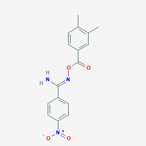 N'-[(3,4-dimethylbenzoyl)oxy]-4-nitrobenzenecarboximidamide