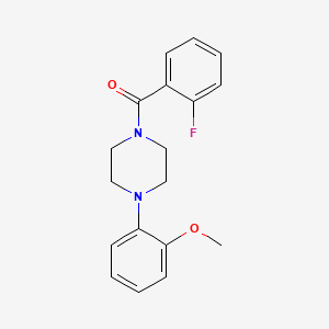 1-(2-fluorobenzoyl)-4-(2-methoxyphenyl)piperazine