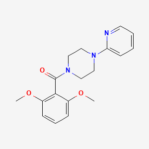 1-(2,6-dimethoxybenzoyl)-4-(2-pyridinyl)piperazine