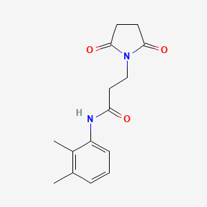 N-(2,3-dimethylphenyl)-3-(2,5-dioxo-1-pyrrolidinyl)propanamide