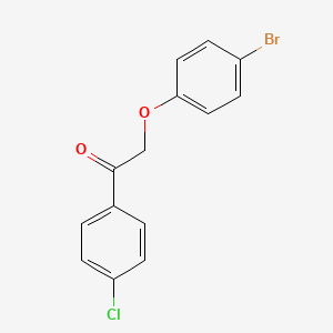 2-(4-bromophenoxy)-1-(4-chlorophenyl)ethanone