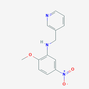 (2-methoxy-5-nitrophenyl)(3-pyridinylmethyl)amine