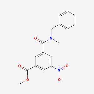 methyl 3-{[benzyl(methyl)amino]carbonyl}-5-nitrobenzoate