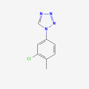 molecular formula C8H7ClN4 B5866597 1-(3-chloro-4-methylphenyl)-1H-tetrazole 