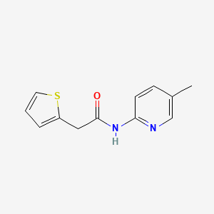 N-(5-methyl-2-pyridinyl)-2-(2-thienyl)acetamide