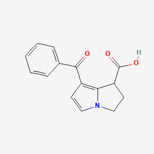 (+/-)-7-Benzoyl-2,3-dihydro-1H-pyrrolizine-1-carboxylic acid