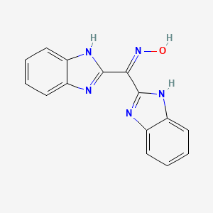 bis(1H-benzimidazol-2-yl)methanone oxime