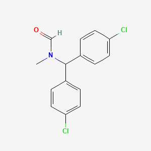 molecular formula C15H13Cl2NO B5866934 [bis(4-chlorophenyl)methyl]methylformamide 