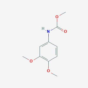 molecular formula C10H13NO4 B5866935 methyl (3,4-dimethoxyphenyl)carbamate 