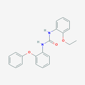 molecular formula C21H20N2O3 B5866962 N-(2-ethoxyphenyl)-N'-(2-phenoxyphenyl)urea 