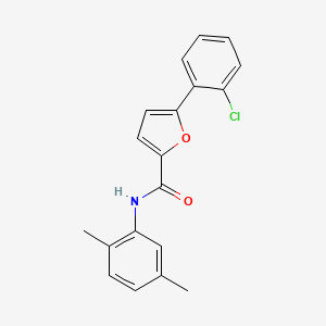 molecular formula C19H16ClNO2 B5866978 5-(2-chlorophenyl)-N-(2,5-dimethylphenyl)-2-furamide CAS No. 618400-09-2