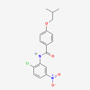 N-(2-chloro-5-nitrophenyl)-4-isobutoxybenzamide