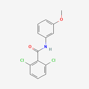 molecular formula C14H11Cl2NO2 B5867163 2,6-dichloro-N-(3-methoxyphenyl)benzamide 
