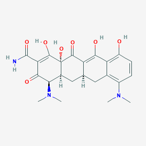 molecular formula C23H27N3O7 B586724 4-Epiminocycline CAS No. 43168-51-0