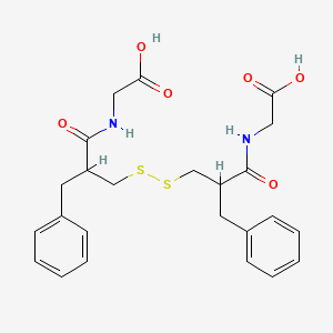 molecular formula C24H28N2O6S2 B586735 Thiorphan Disulfide CAS No. 123658-06-0
