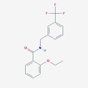 molecular formula C17H16F3NO2 B5867354 2-ethoxy-N-[3-(trifluoromethyl)benzyl]benzamide 