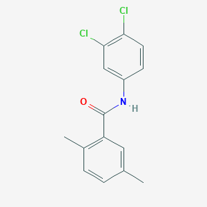 molecular formula C15H13Cl2NO B5867506 N-(3,4-dichlorophenyl)-2,5-dimethylbenzamide 