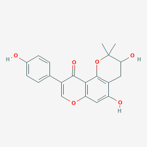 molecular formula C20H18O6 B586755 赤豆素 G CAS No. 1616592-61-0