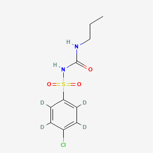 molecular formula C10H13ClN2O3S B586757 Chlorpropamide-d4 CAS No. 1794779-79-5