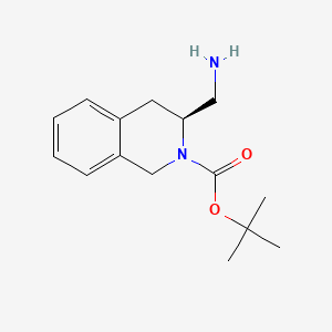 (S)-3-Aminomethyl-2-boc-3,4-dihydro-1H-isoquinoline