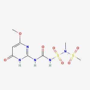 molecular formula C8H13N5O7S2 B586784 Desmethyl Amidosulfuron CAS No. 935867-69-9