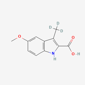 B586790 5-Methoxy-3-(methyl-d3)-indole-2-carboxylic Acid CAS No. 1794752-91-2