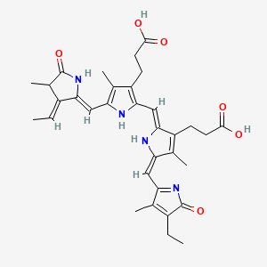 molecular formula C33H38N4O6 B586793 外消旋藻蓝蛋白 CAS No. 215871-76-4