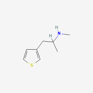 molecular formula C8H13NS B586797 N-methyl-1-thiophen-3-ylpropan-2-amine CAS No. 857521-94-9