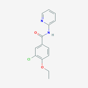 molecular formula C14H13ClN2O2 B5868244 3-chloro-4-ethoxy-N-2-pyridinylbenzamide CAS No. 333431-98-4