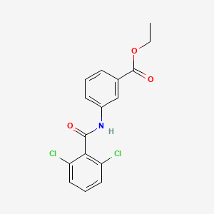 ethyl 3-[(2,6-dichlorobenzoyl)amino]benzoate