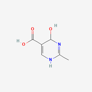 molecular formula C6H8N2O3 B586840 4-Hydroxy-2-methyl-1,4-dihydropyrimidine-5-carboxylic acid CAS No. 157335-90-5