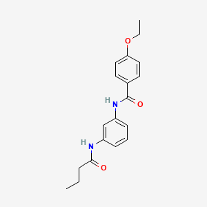 N-[3-(butyrylamino)phenyl]-4-ethoxybenzamide