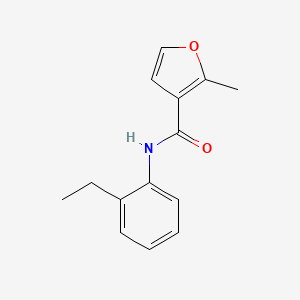 N-(2-ethylphenyl)-2-methyl-3-furamide