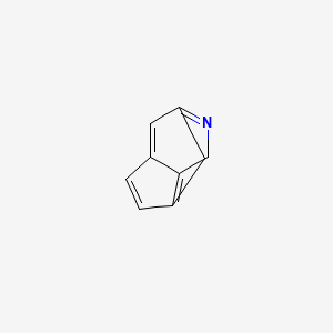 molecular formula C9H7N B586859 1H-3,7-Methanocyclopenta[c]pyridine CAS No. 145477-55-0