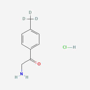 2-Amino-1-(4-methylphenyl)ethanone-d3 Hydrochloride
