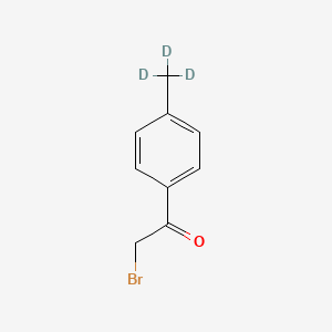 molecular formula C9H9BrO B586869 2-溴-4'-甲基苯乙酮-d3 CAS No. 959605-55-1