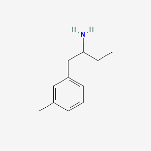 1-(3-Methylphenyl)butan-2-amine