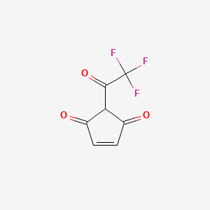 2-(Trifluoroacetyl)cyclopent-4-ene-1,3-dione