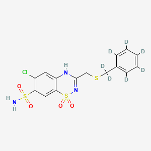 molecular formula C15H14ClN3O4S3 B586882 苯噻嗪-d7 CAS No. 1794768-22-1