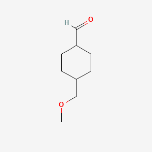 molecular formula C9H16O2 B586885 trans-4-(Methoxymethyl)cyclohexanecarbaldehyde CAS No. 151749-94-9