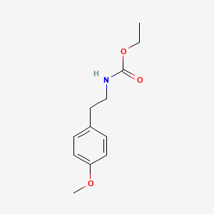 molecular formula C12H17NO3 B5868876 ethyl [2-(4-methoxyphenyl)ethyl]carbamate 
