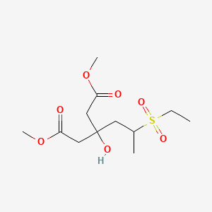 Dimethyl 3-Hydroxy-3-[2-(ethylsulfonyl)propyl]glutarate