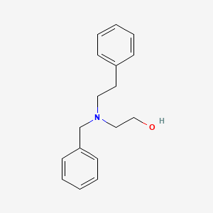 molecular formula C17H21NO B5868930 2-[benzyl(2-phenylethyl)amino]ethanol 