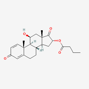 molecular formula C23H30O5 B586901 Unii-PQ6YR237PB CAS No. 85234-64-6