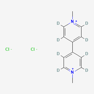 molecular formula C12H14Cl2N2 B586908 Paraquat-d8 Dichloride CAS No. 347841-45-6