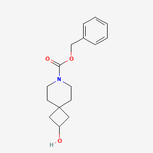 Benzyl 2-hydroxy-7-azaspiro[3.5]nonane-7-carboxylate