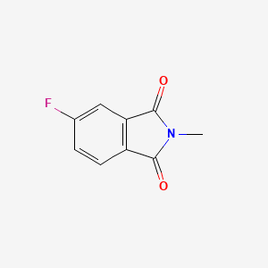 molecular formula C9H6FNO2 B5869424 5-fluoro-2-methyl-1H-isoindole-1,3(2H)-dione CAS No. 63196-44-1