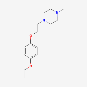 1-[2-(4-ethoxyphenoxy)ethyl]-4-methylpiperazine